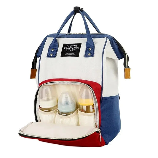 LTS Oxford Multi Functional Mommy Bag