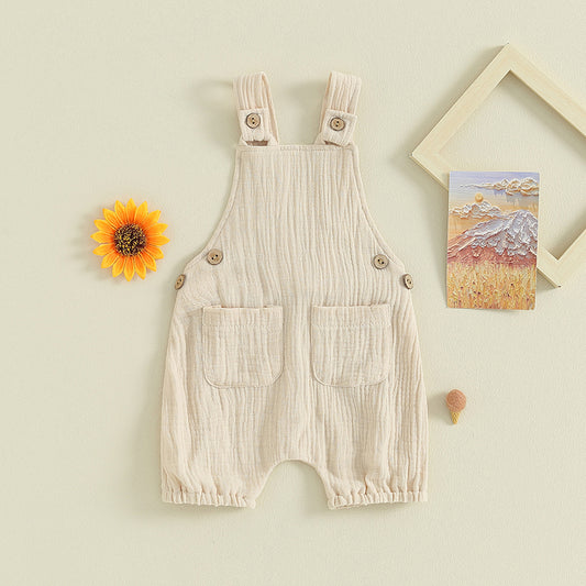 Baby Overalls Spring Romper Outfit