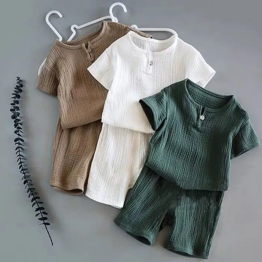 Kids Linen Summer Outfit