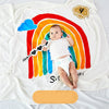 Baby Cartoon Swaddle Blanket