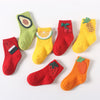 Adorables chaussettes gourmandes pour bébé 