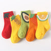 Adorables chaussettes gourmandes pour bébé 