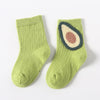 Adorables chaussettes gourmandes pour bébé 