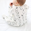 Cotton Baby Bunny Footed PJ