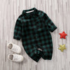 Classic Baby Plaid Flannel Onesie