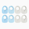 8-piece Set Of Baby Bibs