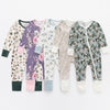 Baby Bamboo Fiber Long Sleeve Pajamas