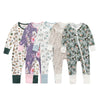 Baby Bamboo Fiber Long Sleeve Pajamas