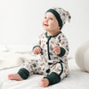 Baby Bamboo Fiber Long Sleeve Pajamas