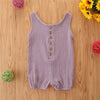 Linen Baby Romper