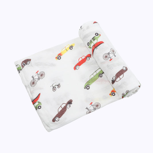 Couverture pour bébé en coton de bambou biologique doux 