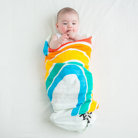 Baby Cartoon Swaddle Blanket