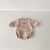 Baby Rainbow Embroidery Bodysuit