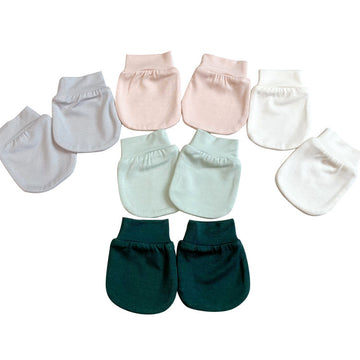 Bamboo Fiber Baby Mittens