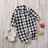 Classic Baby Plaid Flannel Onesie