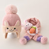 Children's Wool Hat & Scarf Set