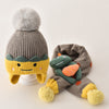 Children's Wool Hat & Scarf Set