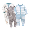 Baby Long Sleeve Footed Pajama Bundle