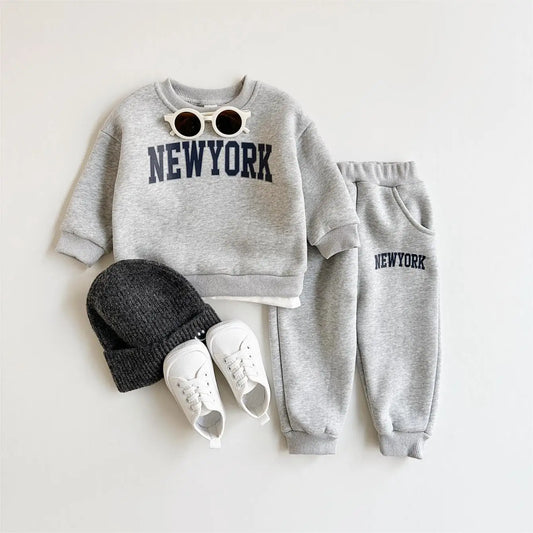 Toddler's Winter Warm New York Tracksuit