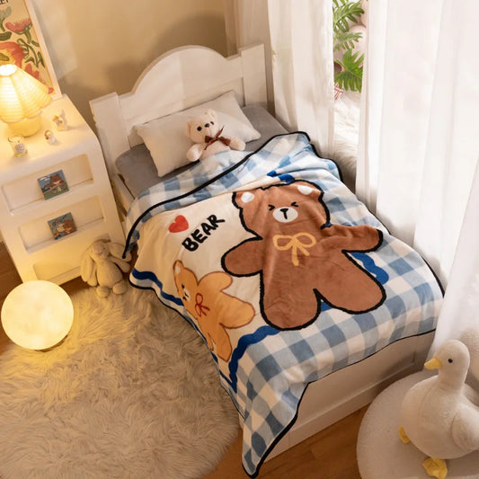 Children's Super Soft Cartoon Blanket