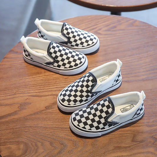 Toddler Classic Checkered Slip-on Shoes