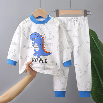 Kids Cartoon Cotton Pajamas Set