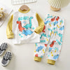 Kids Cartoon Cotton Pajamas Set