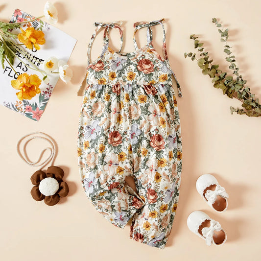 Cotton Floral Summer Romper