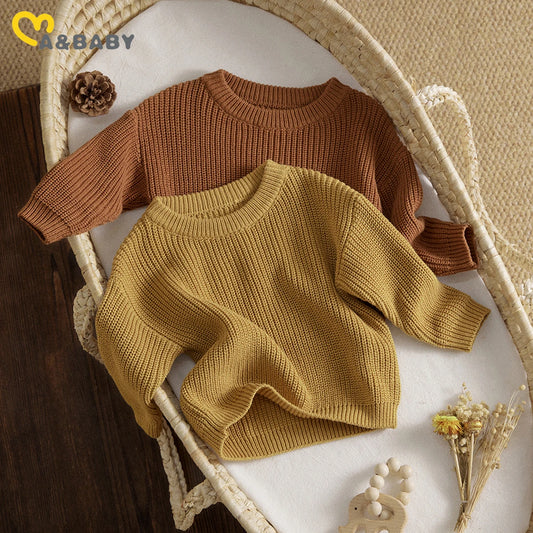 Classic Relaxed Fit Knit Baby Sweater