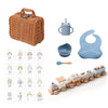 Wooden Toy Baby Tableware Box Set