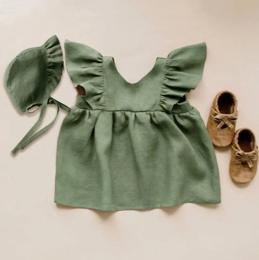 Baby Girl's Linen Summer Dress