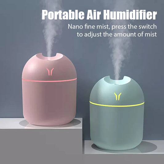 Electric Air Humidifier With LED Night Lamp