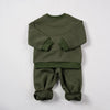 Toddler's Cozy Patchwork Tracksuit