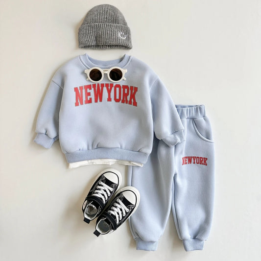 Toddler's Winter Warm New York Tracksuit