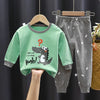 Kids Cartoon Cotton Pajamas Set