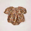 Plaid Baby Girl Cotton One-piece Summer Playsuit