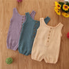 Linen Baby Romper