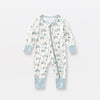 Baby Bamboo Fiber Long Sleeve Pajamas